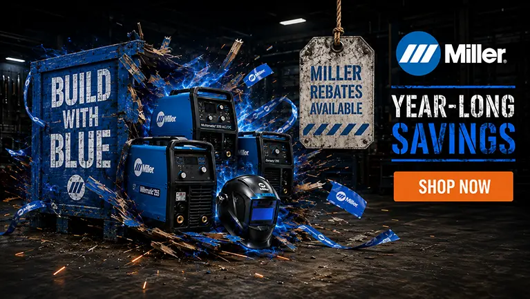 miller build with blue